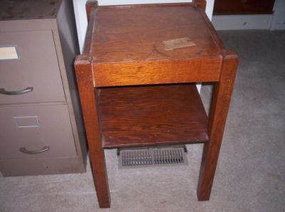 old table gowrie tag