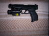 walther p 22  auto with tlr-2 light 